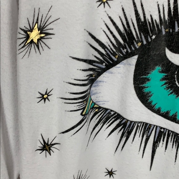 AQUA x Lauren Moshi Lunar Eye Graphic Sweatshirt - Picture 7 of 12